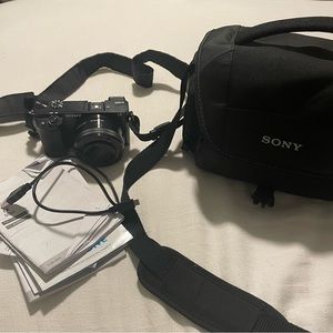 Sony alpha 6000 camera